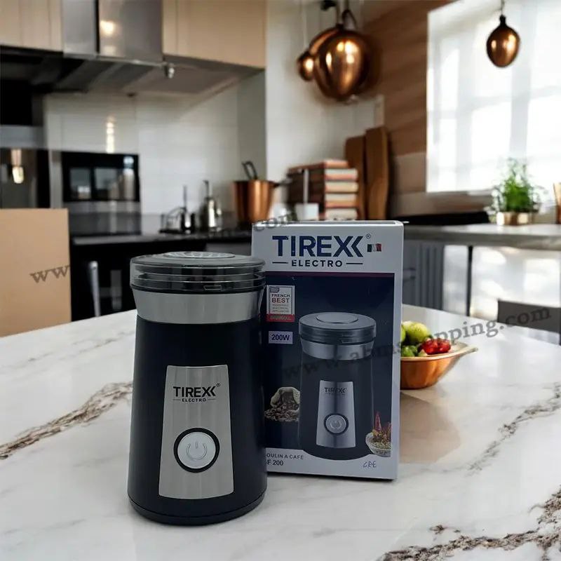 مطحنة قهوة TIREXX بقوة 200 واط