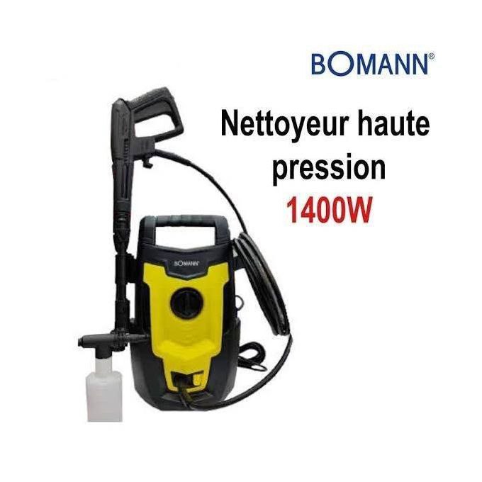 غسالة الضغط العالي من بومان، 1400واط، 120بار، HDR 9016 سي بي - أصفر