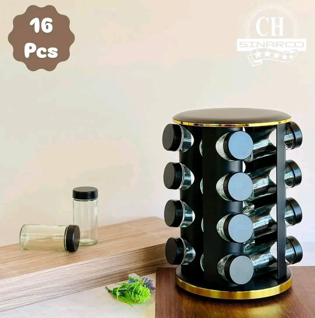 حامل توابل قابل للدوران